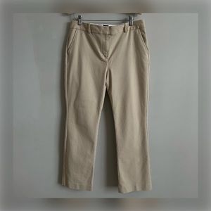 TALBOTS Petites Freeport Straight Dress Pants in Light Bege